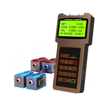 Data Logger Portable Ultrasonic Flowmeter Water Flow Meter